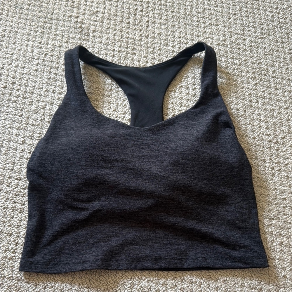 Black Fabletics Racerback Bra/Top